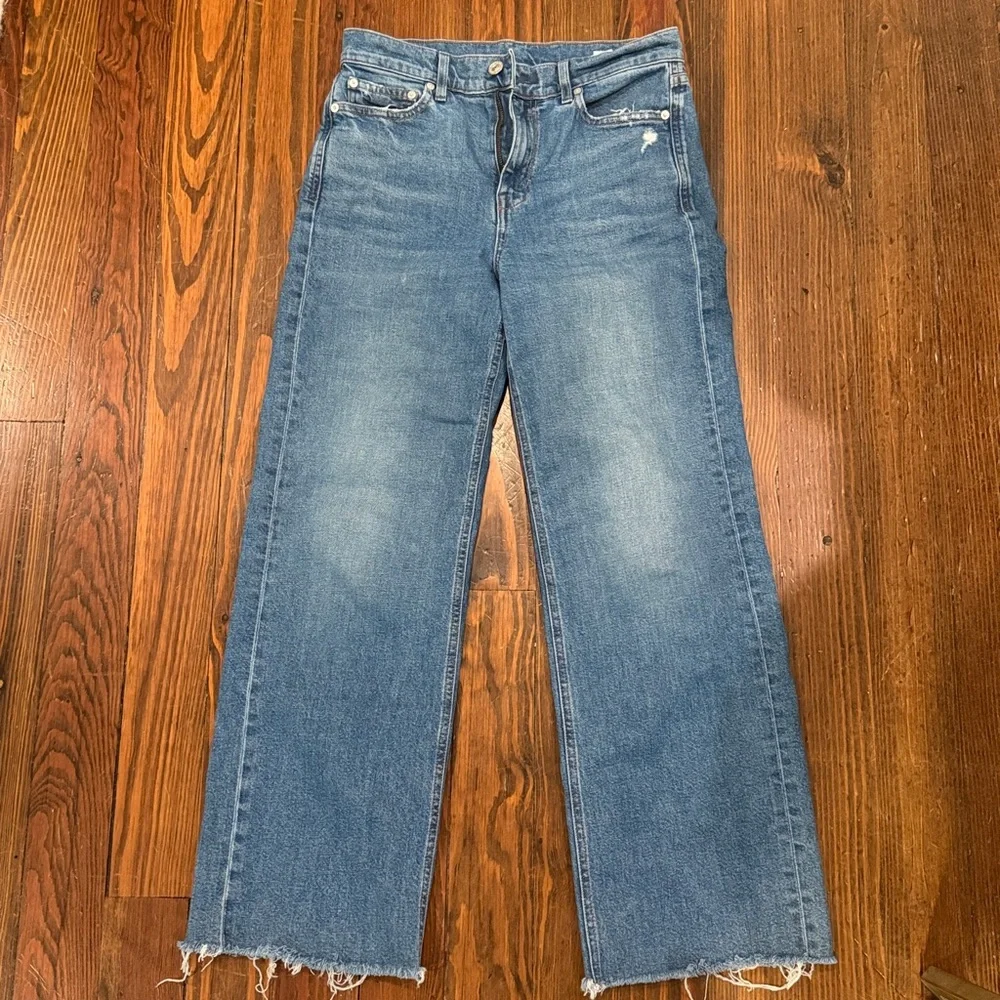 AYR The Secret Sauce jeans Medium Wash High Rise Size 27S - Picture 1 of 6